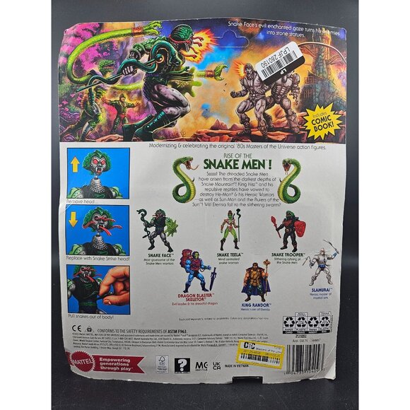 Masters Of The Universe Snake Face Deluxe Action Figure Retro Play - Picture 4 of 6
